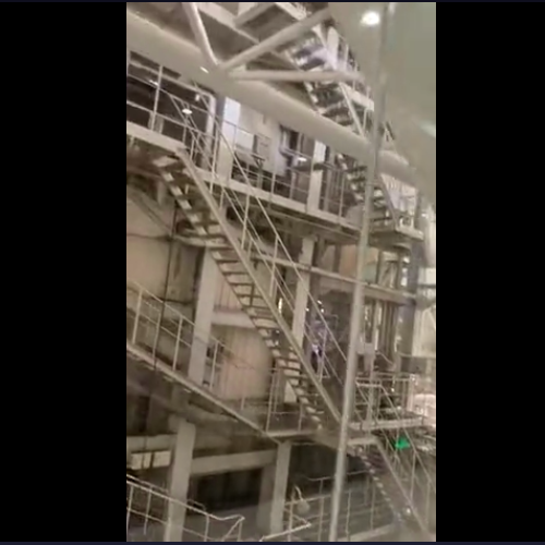 豫鑫智能脈沖吹灰器單組試驗(yàn)臺(tái)現(xiàn)場